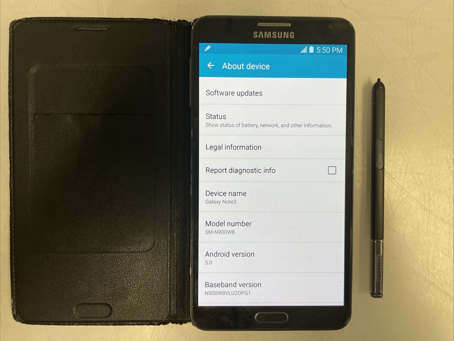 Galaxy  note3 32G   SM-N900W8 Unlocked SmartPhone Tested  +
