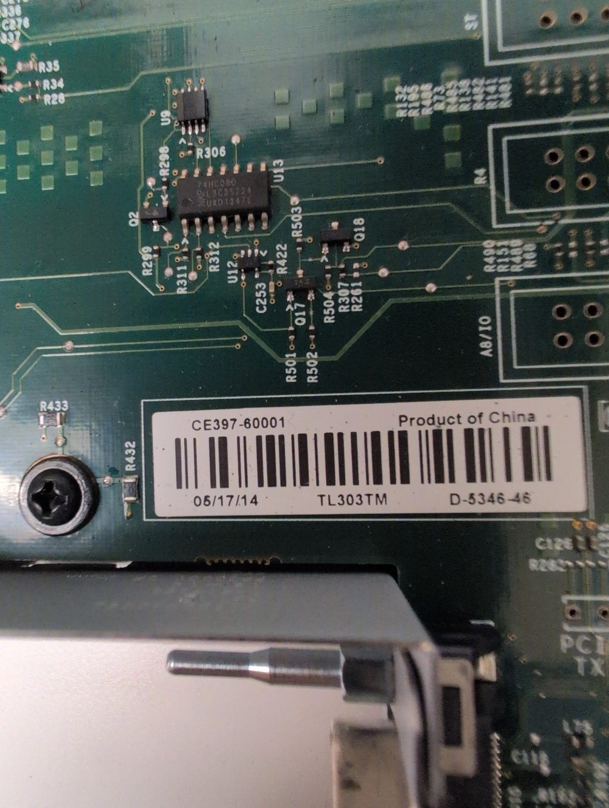 🎸 HP CC524A Formatter Board CE397-60001 LaserJet Main Logic Board CC522-00051