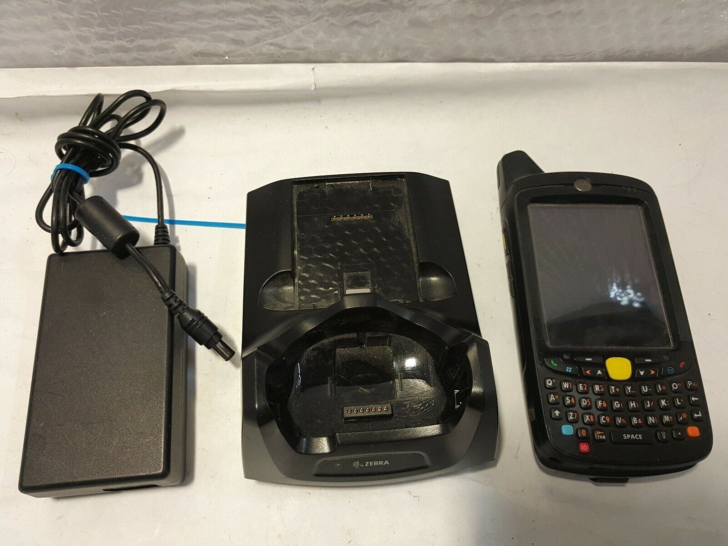 - Symbol Motorola MC5574-PYCDUQRA9WR MC55 Wireless Barcode Scanner w/Cradle&AC