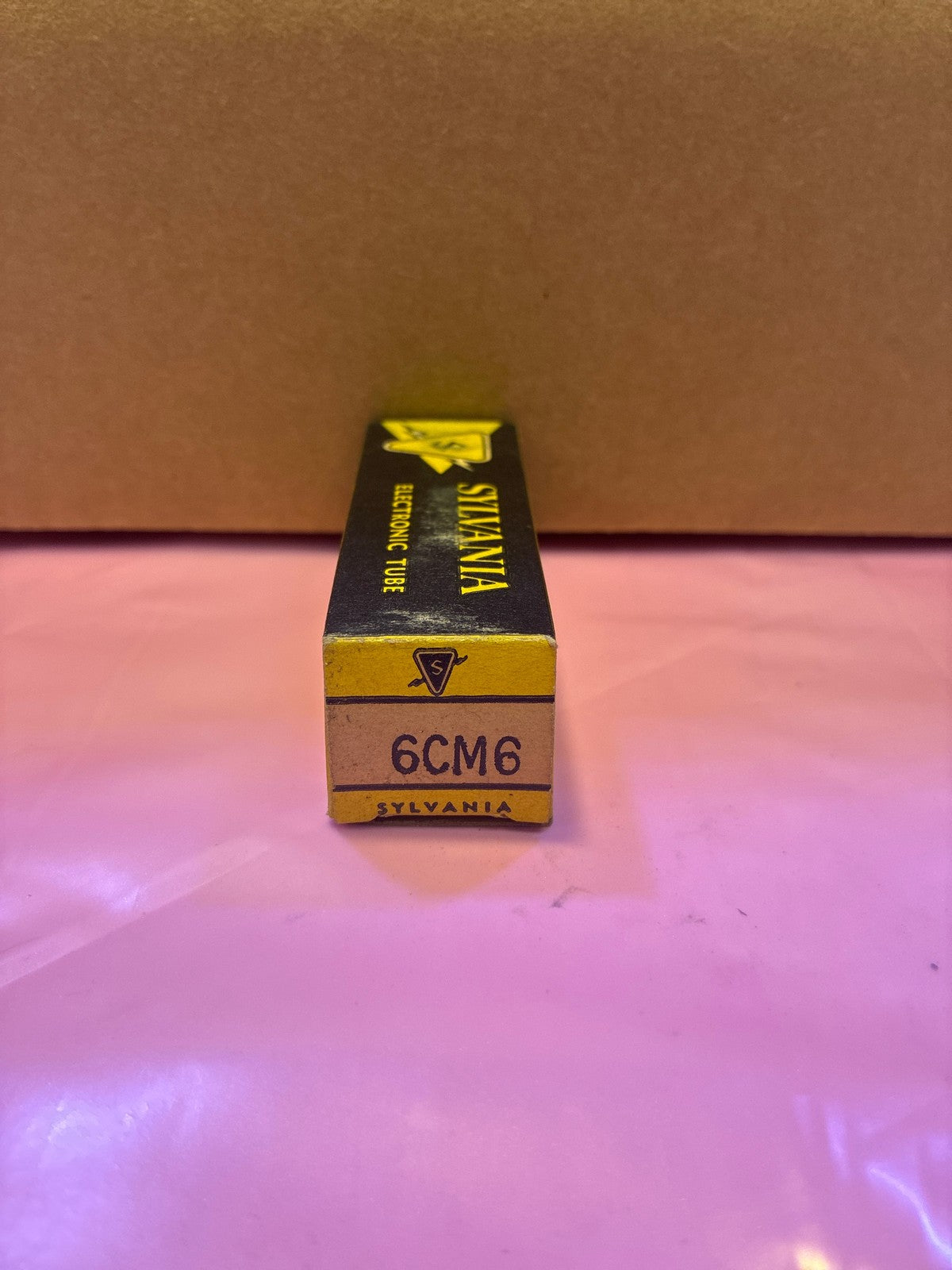 🔥 Sylvania 6CM6 Vacuum Tube in Original Box Vintage Electronic Valve