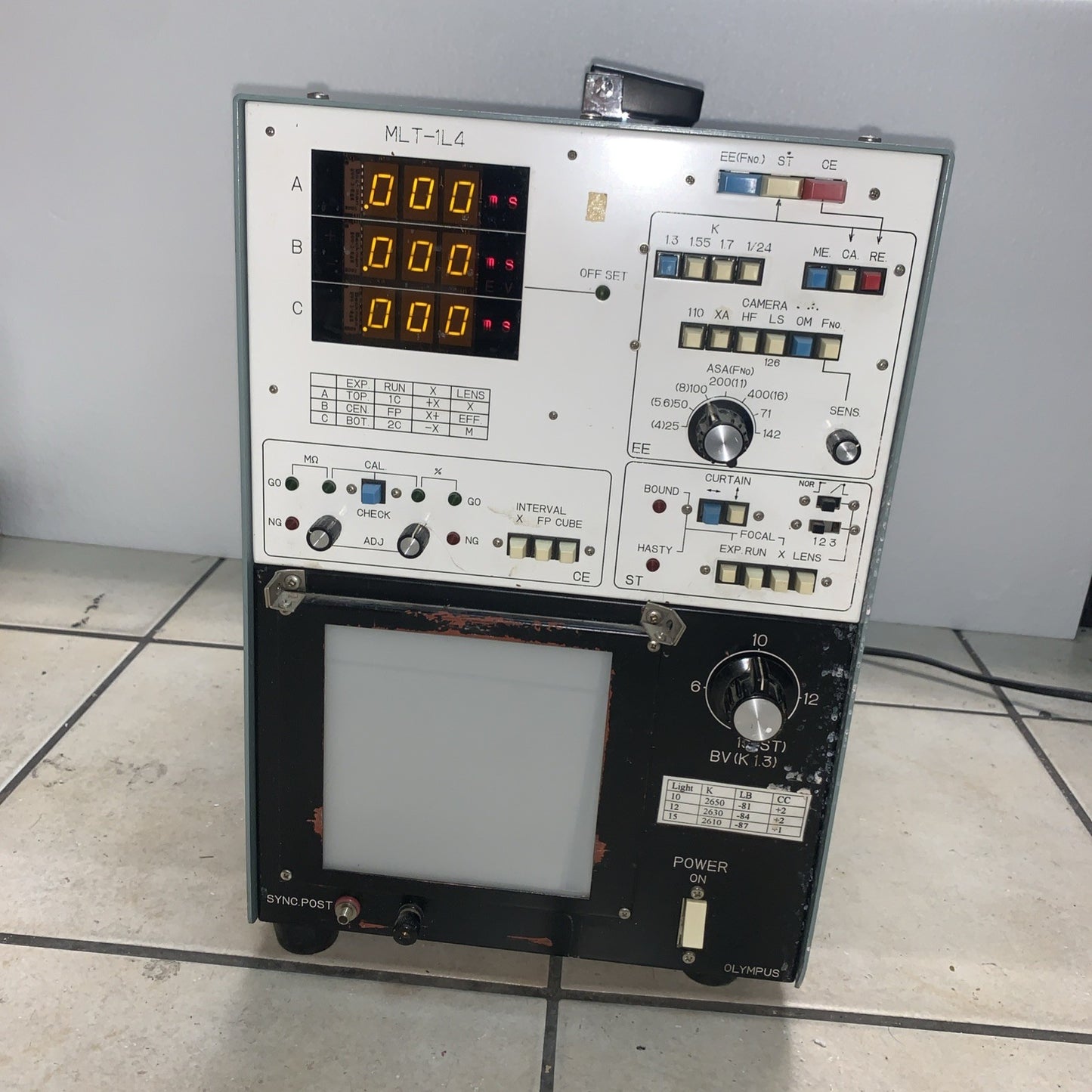 🔥 Tsubosaka MLT-1L4 EE Camera Tester Working