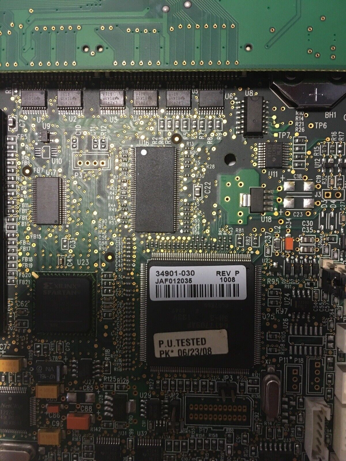 ~Zebra 140xi III Plus Main Logic Board 33031-100 REV A & 34901-100 REV F