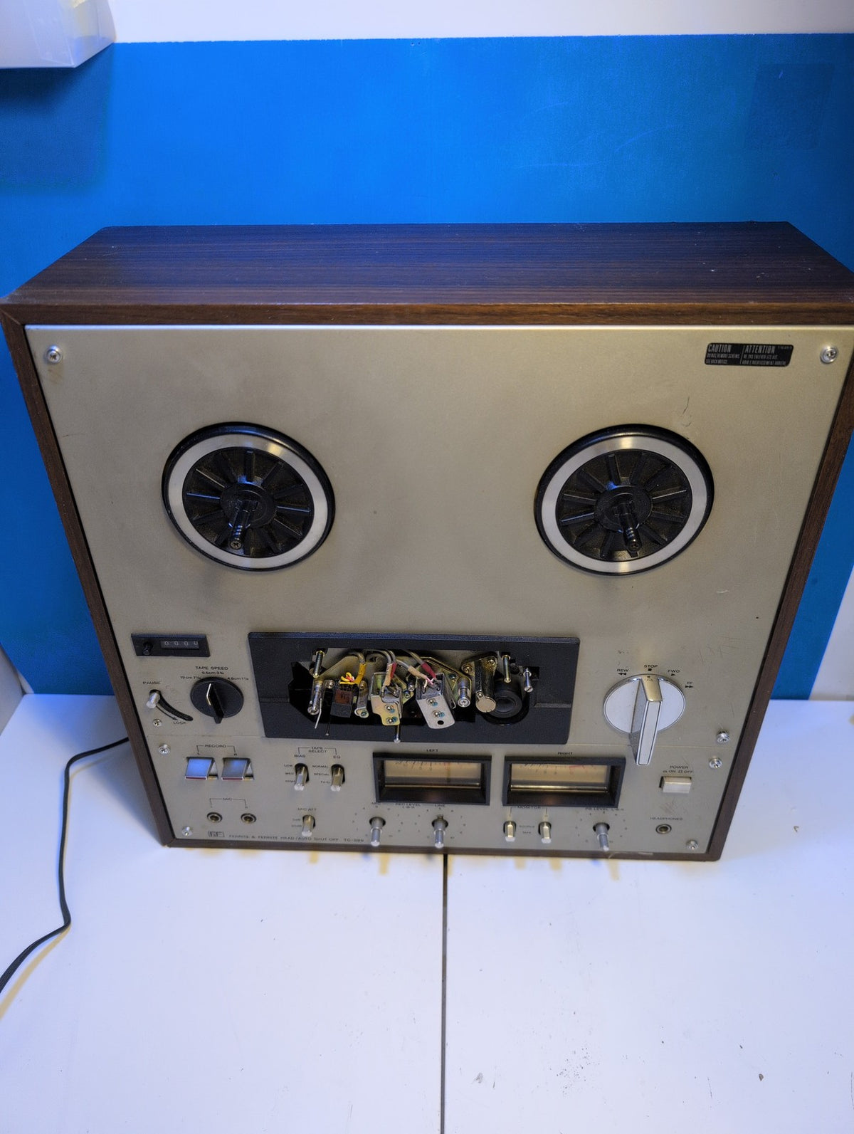 🎸 Sony TC-399 Reel-to-Reel Tape Recorder - For Parts/Repair