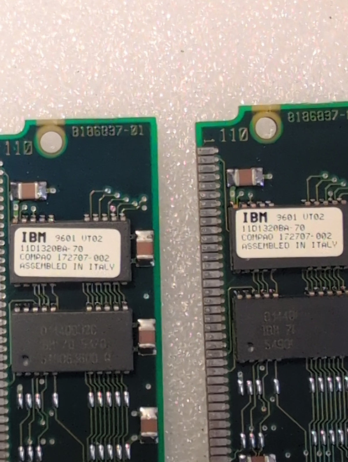 🎸 IBM 72-pin SIMM Memory Module Lot of 2 11D1320BA-70 Compaq 172707-002