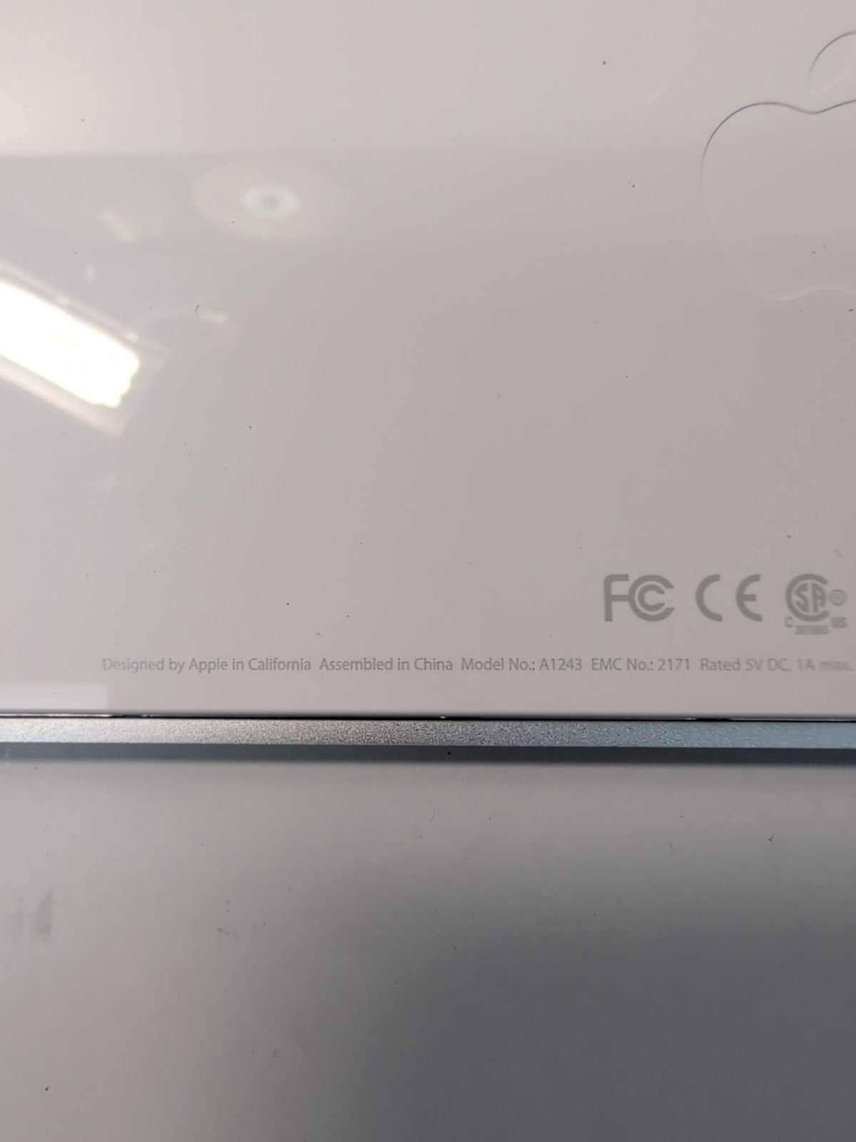  Apple Wired Aluminum USB Keyboard A1243 With box  Tested -