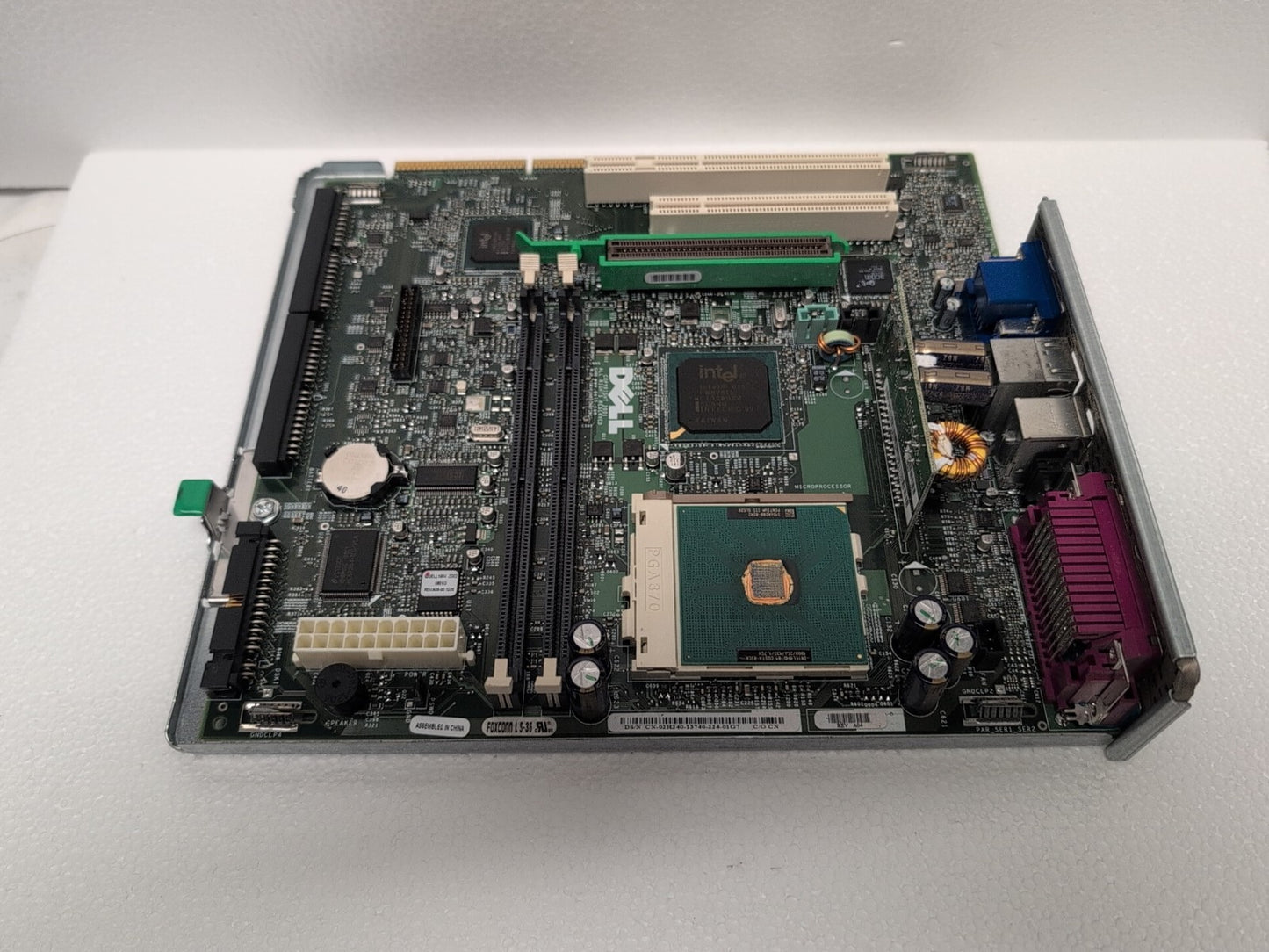 Dell GX150 SFF Desktop  PGA370 Motherboard 2H240 With PIII 1.0 GHz CPU -