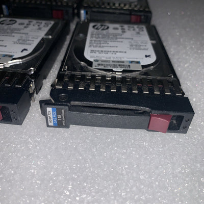 (6x) HP 1TB 7.2K 64M SAS 2.5" HD MM1000FBFVR 605832-002 606020-001 (1000+ days)