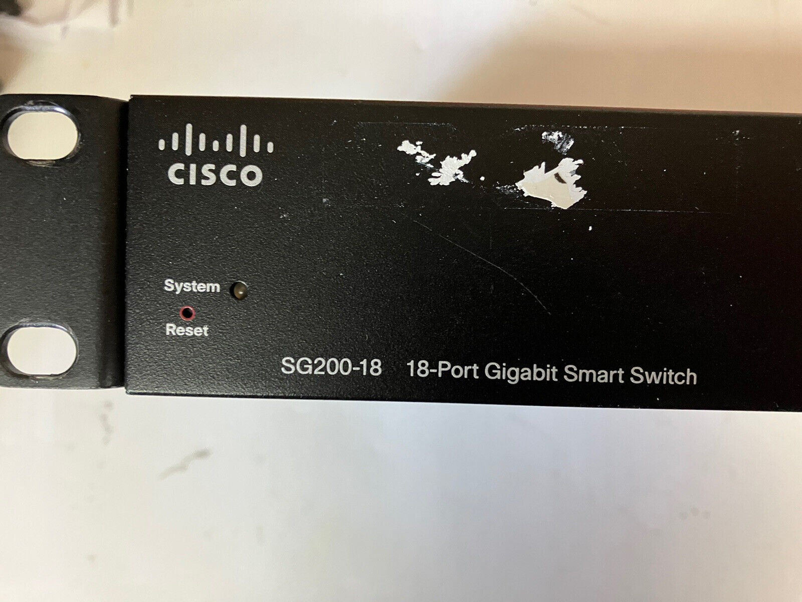 ~ Cisco SG200-18 18 Port Gigabit Smart Network Switch