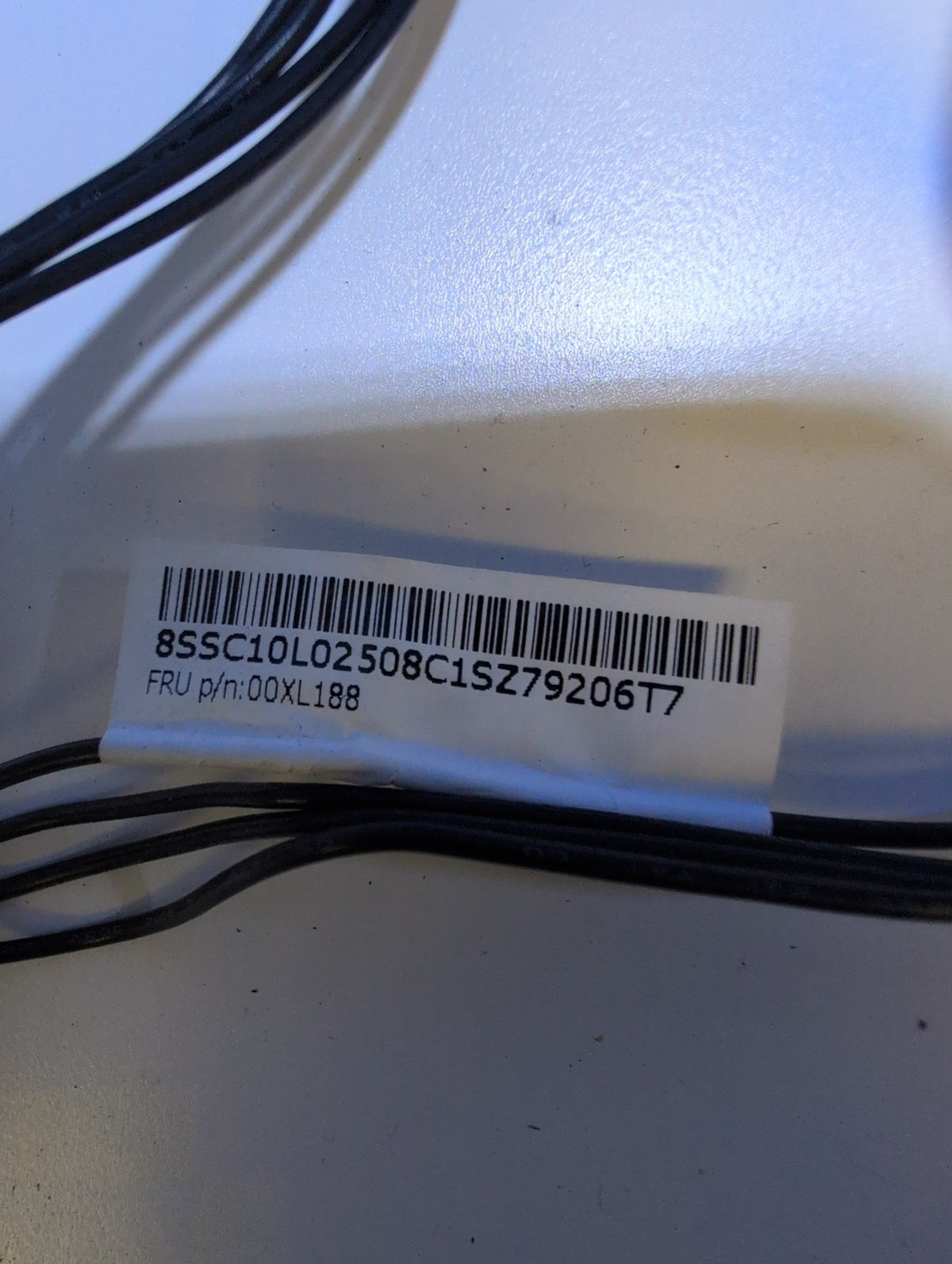Lenovo 00XL188 Internal SATA Power Data Cable FRU Black Server Workstation -