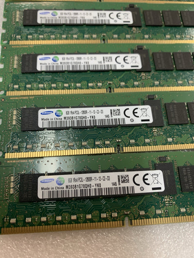 🔥 48GB = 6x 8GB DDR3 ECC Registered PC3L-12800R Samsung Server RAM