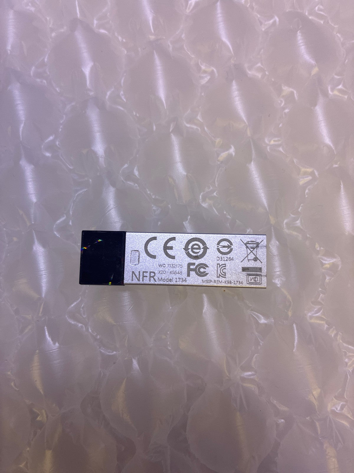 🔥 Microsoft Wireless Display Adapter Model 1734 USB Dongle Silver Black