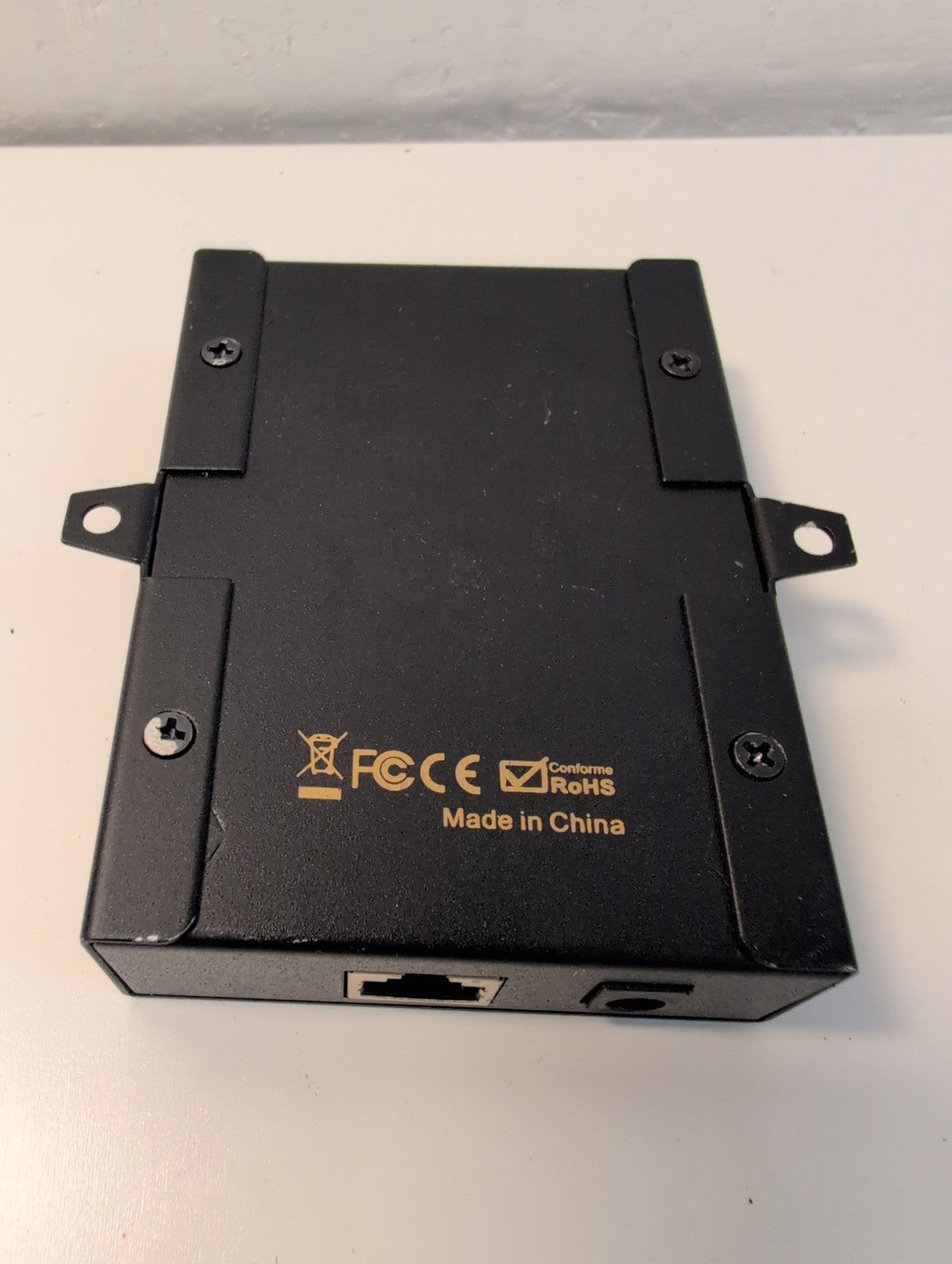 HDMI over Cat6 Extender Receiver Unit 1080P  RJ45 to HDMI (NO POWER, AS IS) - -