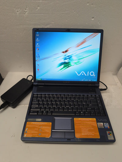 🎸 Sony VAIO PCG-9L1L PCG-FRV35 Notebook Pentium 4 2.66GHz 15" 40GB HDD WinXP