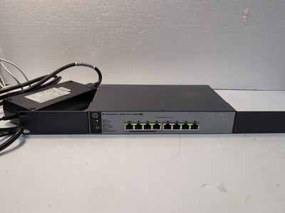 🔥 HPE OfficeConnect 1820 8x 1G 1000BASE-T PoE+  Switch J9982A With 90W PA2 AC -