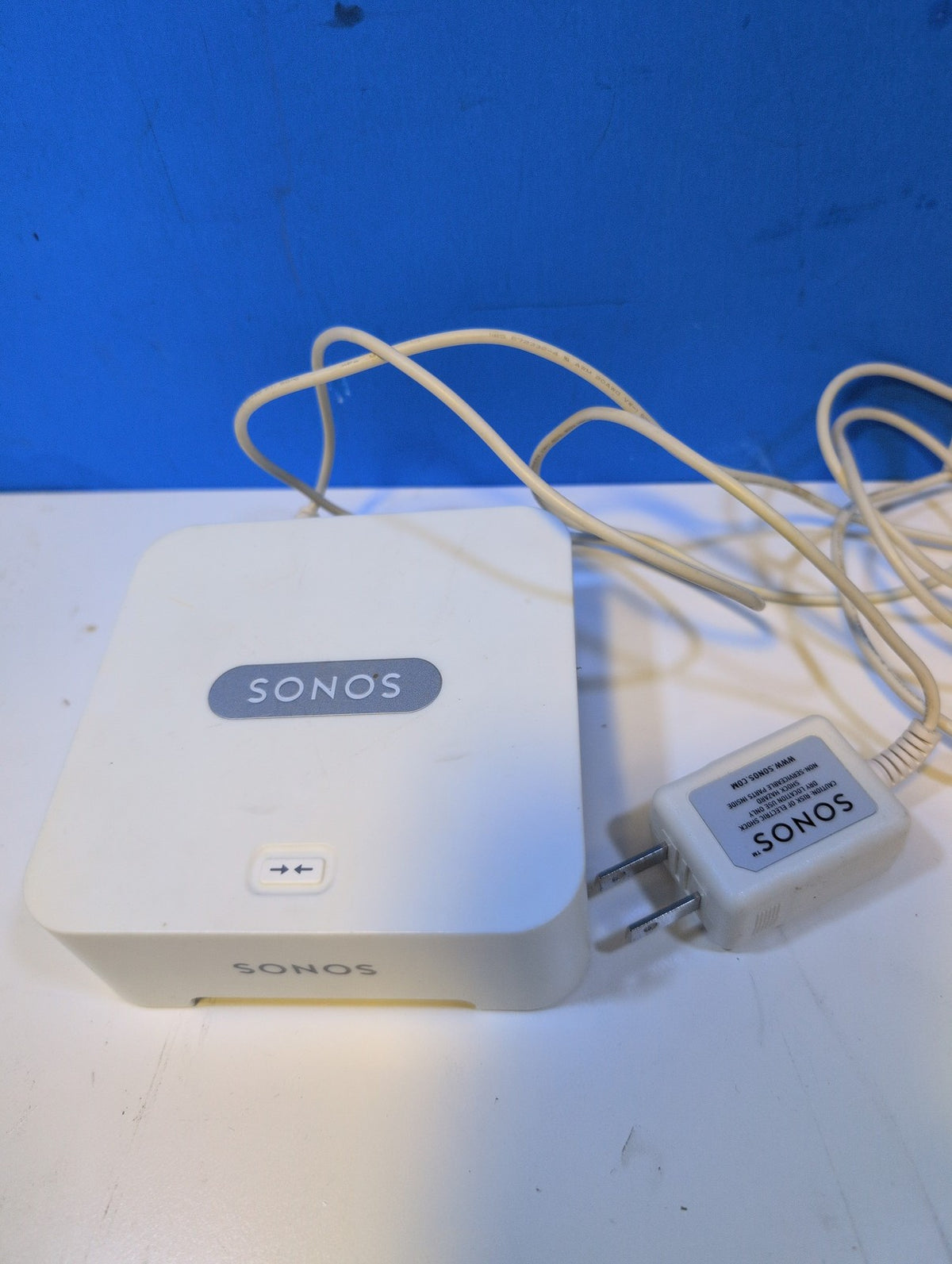 🎸 Sonos Bridge BR100 Wireless Network Extender White with Power Adapter