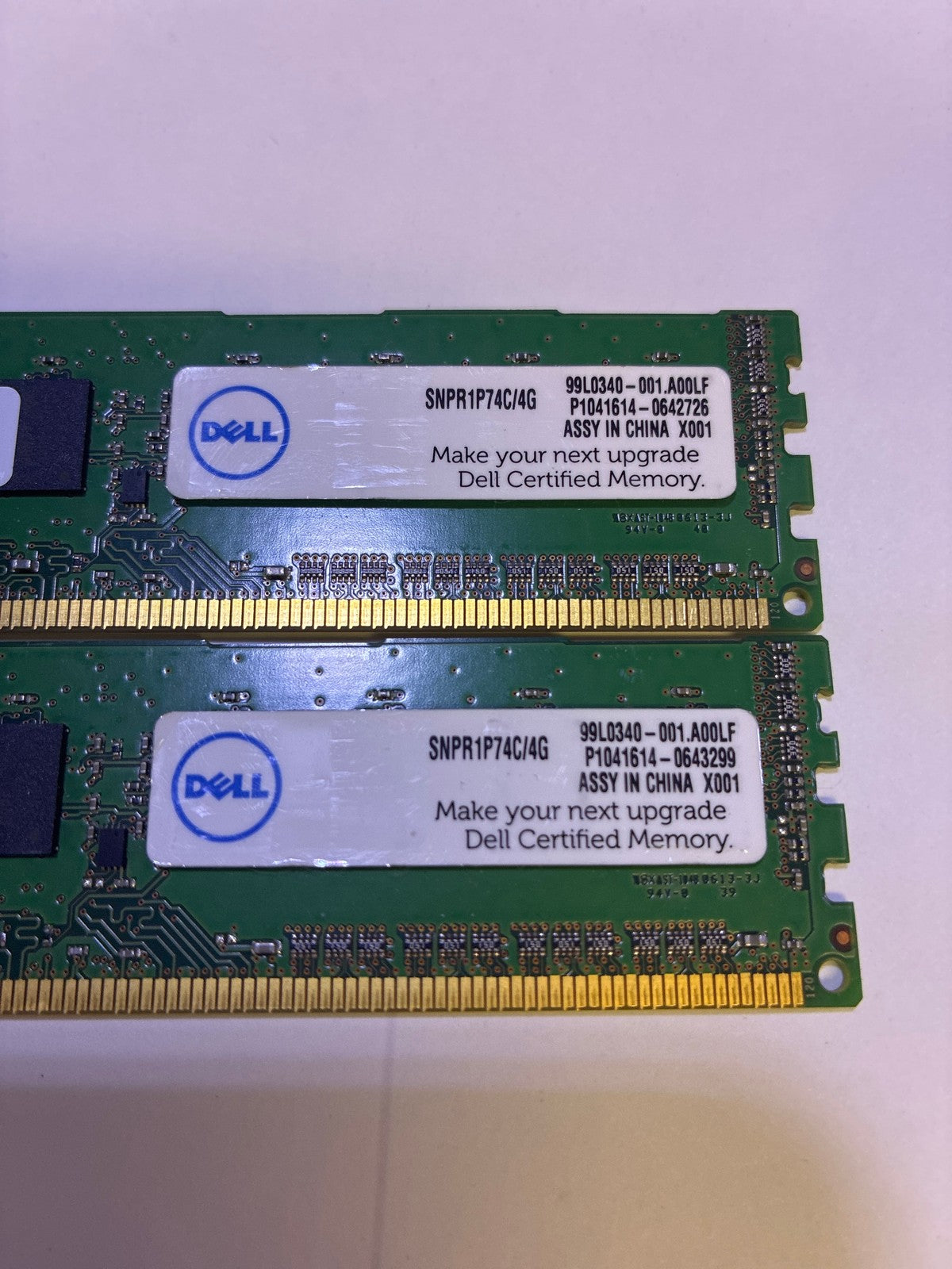 🔥 Dell 4GB DDR3L ECC Unbuffered DIMM 1333MHz 2x4GB Kit SNPR1P74C/4G