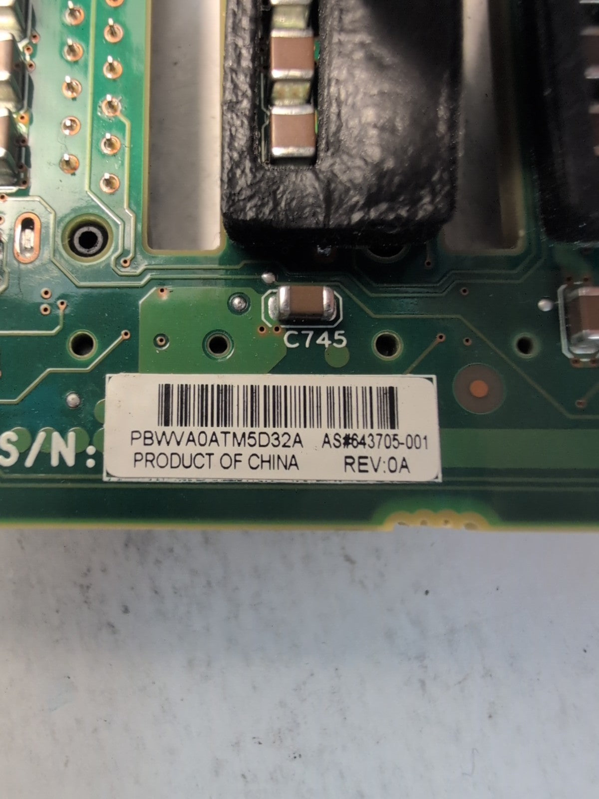🔥  Genuine HP Proliant DL380p  G8 SAS Drive Backplane 643705-001 w/ Cable -