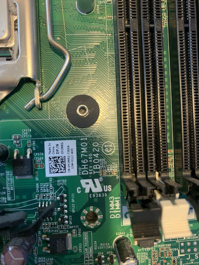 Dell DH67M01 LGA1155 + Intel i7-2600 3.4GHz SR00B CPU Motherboard