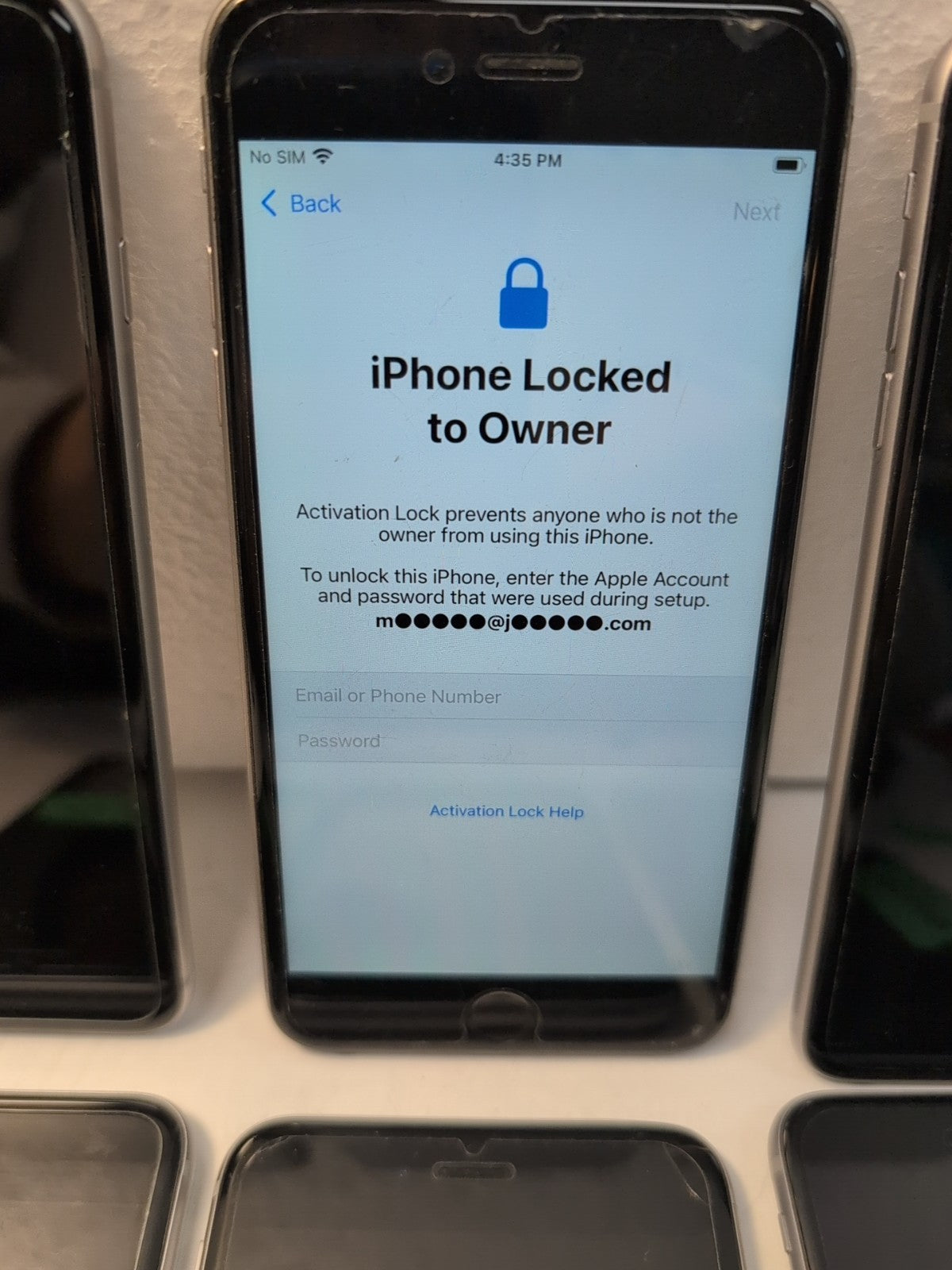 🔥(AS IS) 6x DEFECTIVE  Apple iPhone 6S Plus A1687 16GB Smartphone Space Gray  -