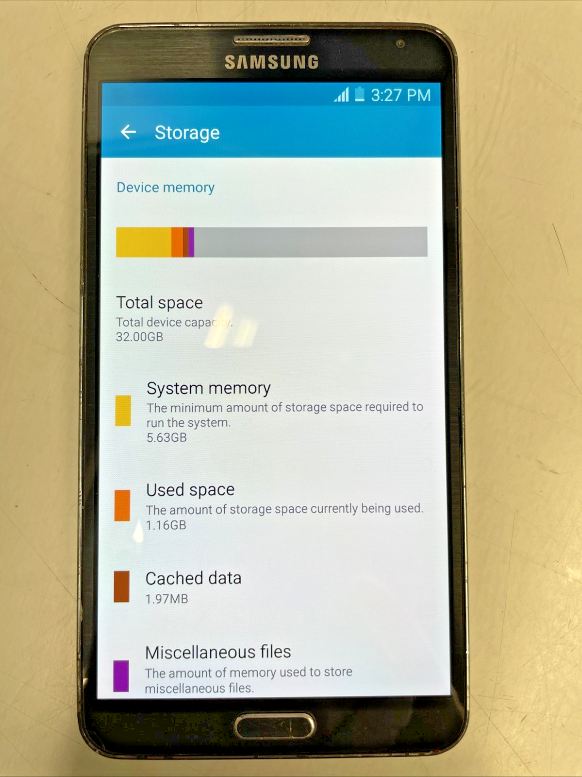 Galaxy  note3 32G  Unlocked SmartPhone Tested  +