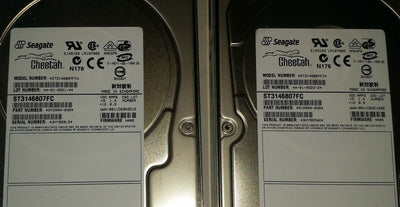 1 x  NetApp 146GB 10K 9V2004-038 FW: NA05 ST3146807FC w/ Tray 108-00057 +A1 @@@