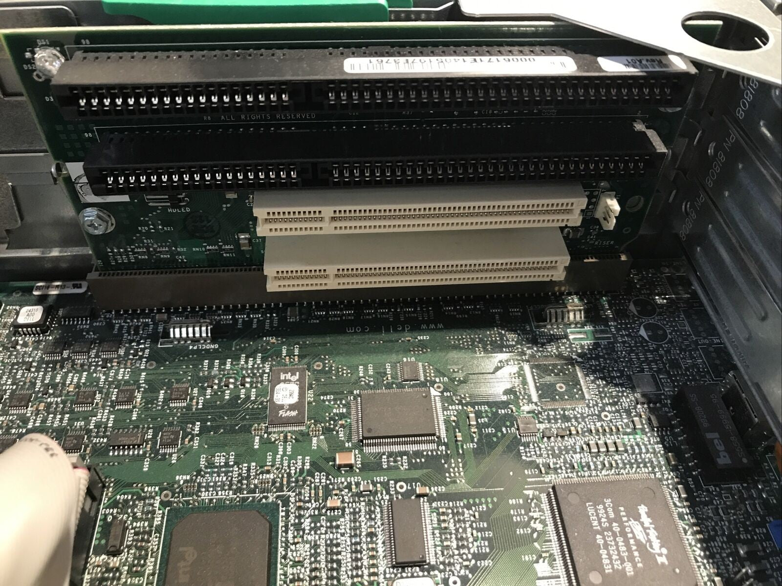 Vintage Dell Optiples G1 celeron CPU 256MB RAM 80GB HD desktop (No OS)