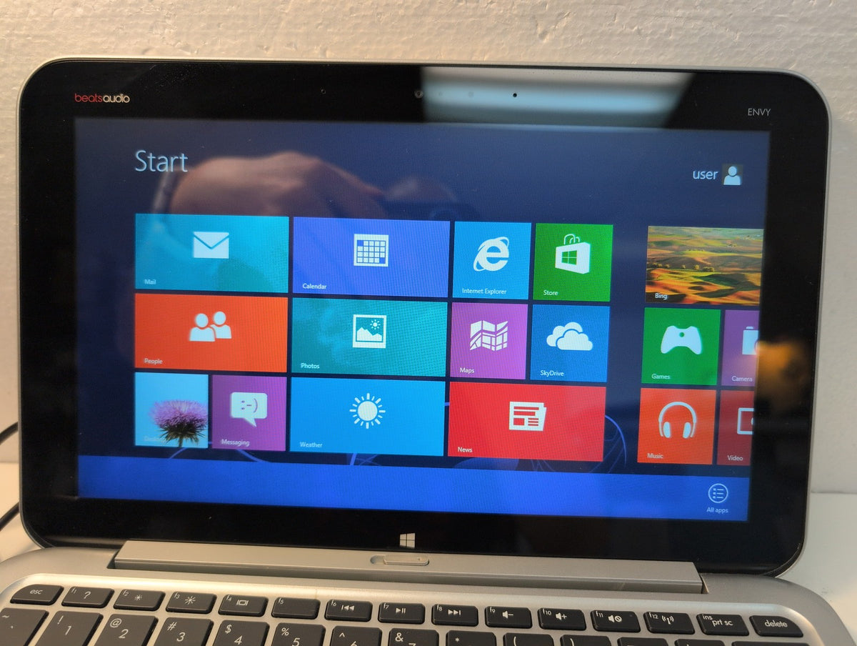 HP ENVY x2 TPN-P104 2-in-1 Tablet Laptop Intel Atom Z2760 2GB 64GB Win 8 -