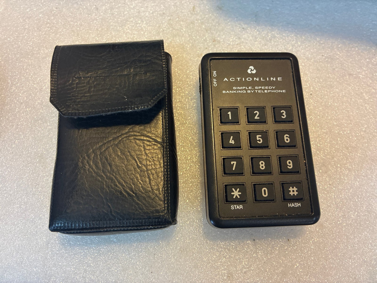 🔥 Actionline Vintage Telephone Banking Tone Dialer DTMF 12-Button Keypad