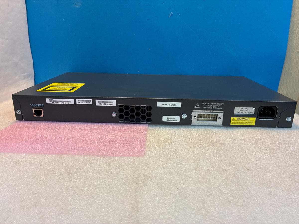 Nice 🔥 Cisco Catalyst 2960 WS-C2960-24TC-L 24-Port Fast Ethernet Switch