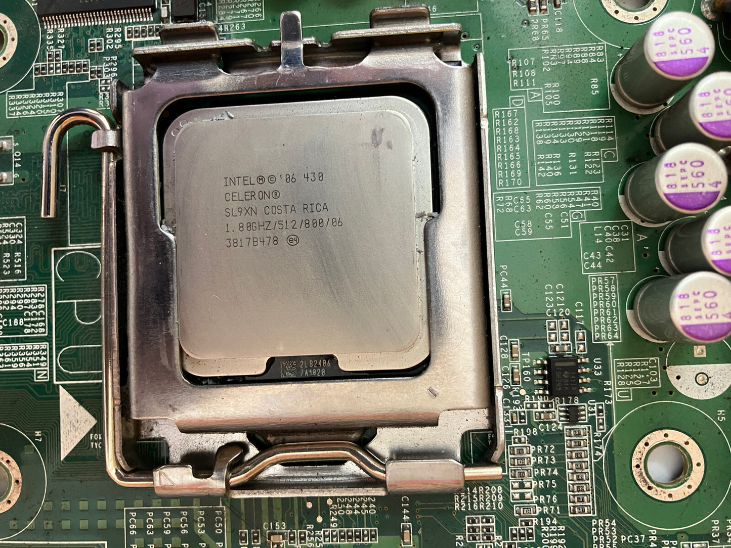 ~ Dell 0TY019 LGA775 PowerEdge R200 Server Board TY019 w/ CPU CELERON SL9XN