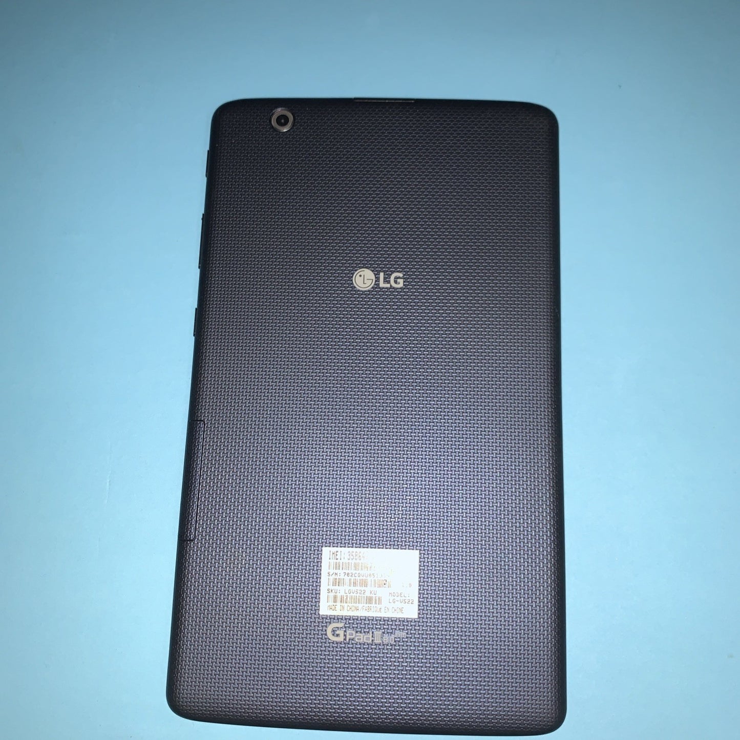 model name LG GPa III 8.0 FHD LGV522 (read)