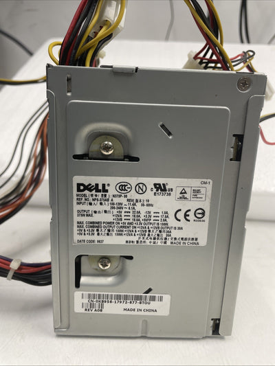 Dell N375P-00 NPS-375AB A Power Supply 375w +