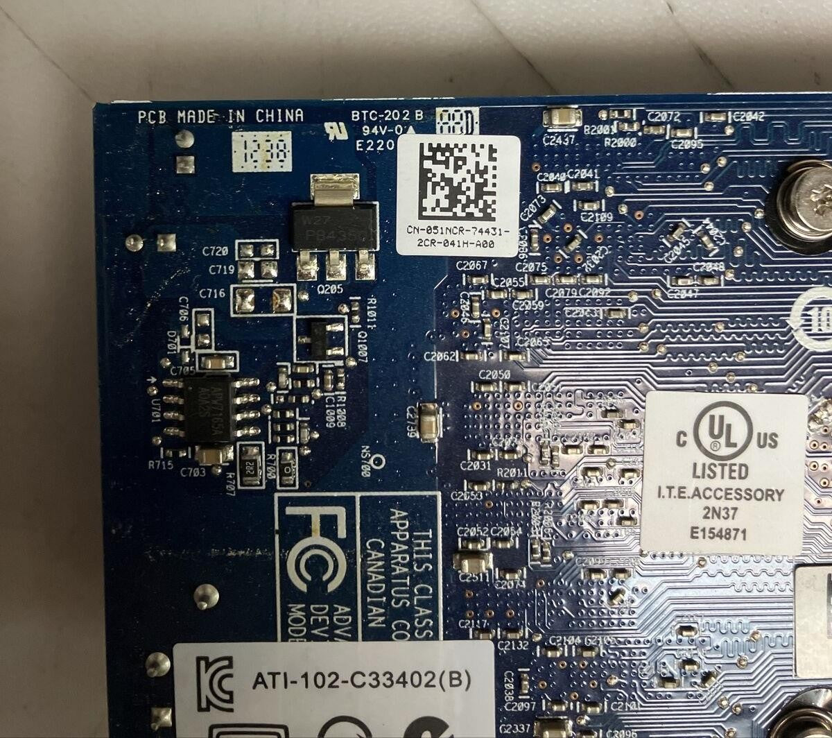 Dell AMD Radeon HD 7570 1GB PCI-e x16 HDMI DVI Video Graphics Card 051NCR ~