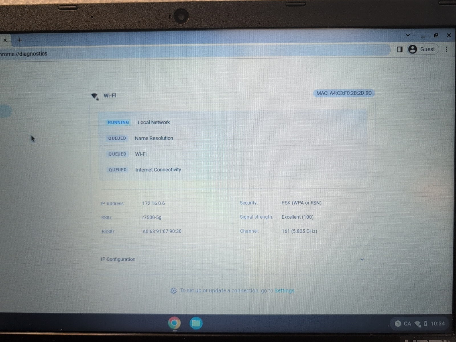 Acer Chromebook 15 CB3-532 N15Q9 15" /ATOM X5-E8000 CPU/ 2GB RAM/16GB SSD -