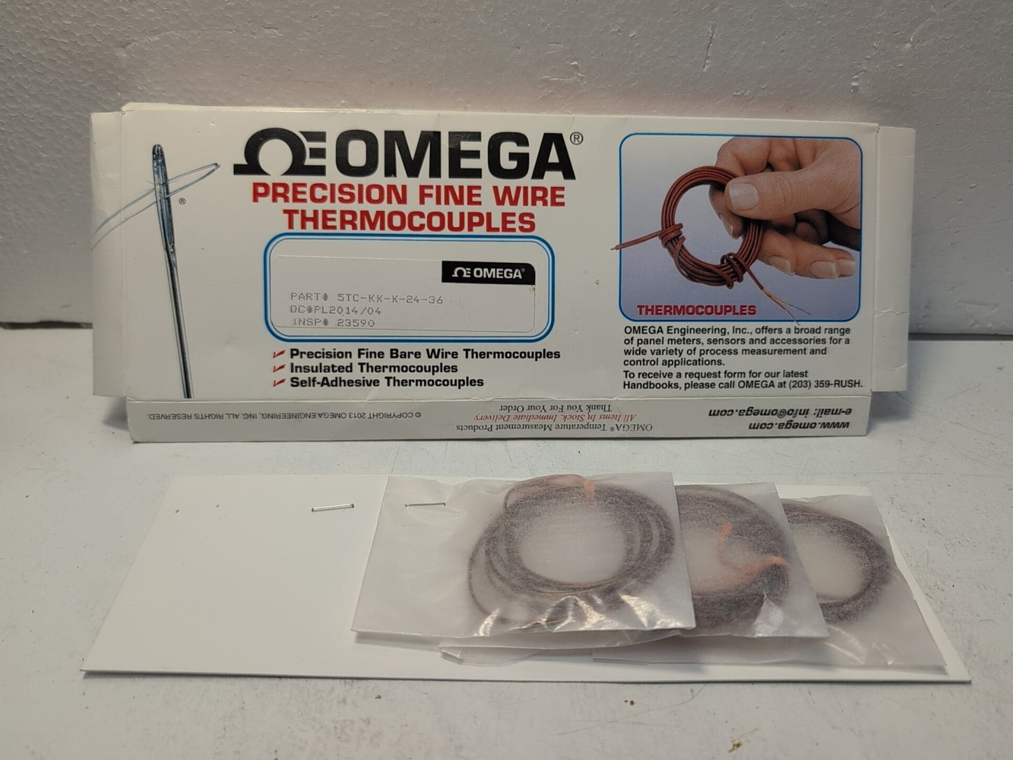 🔥 3X NEW Omega 5TC-KK-K-24-36 Precision Fine Wire Thermocouples -
