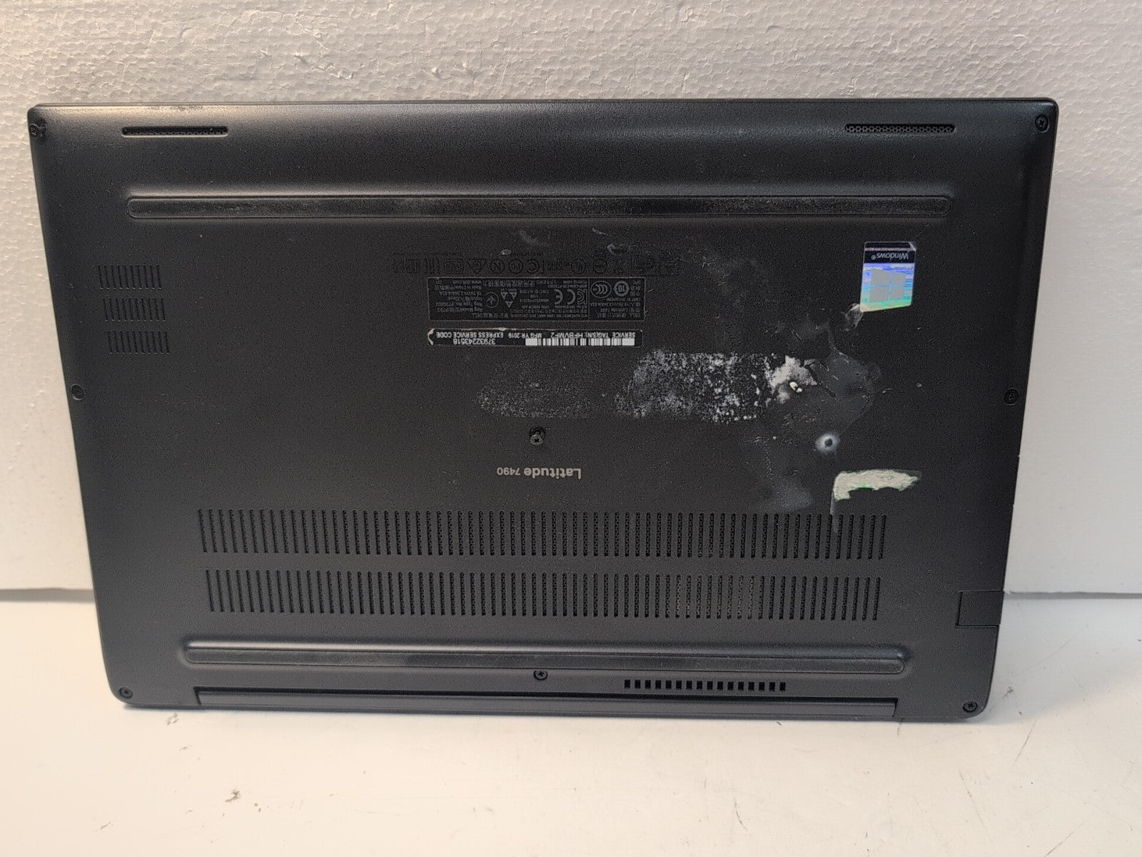 🔥(NO POWER,  PARTS) Dell Latitude 7490 Laptop  i7-8650U (NO RAM/SSD/Battery) -