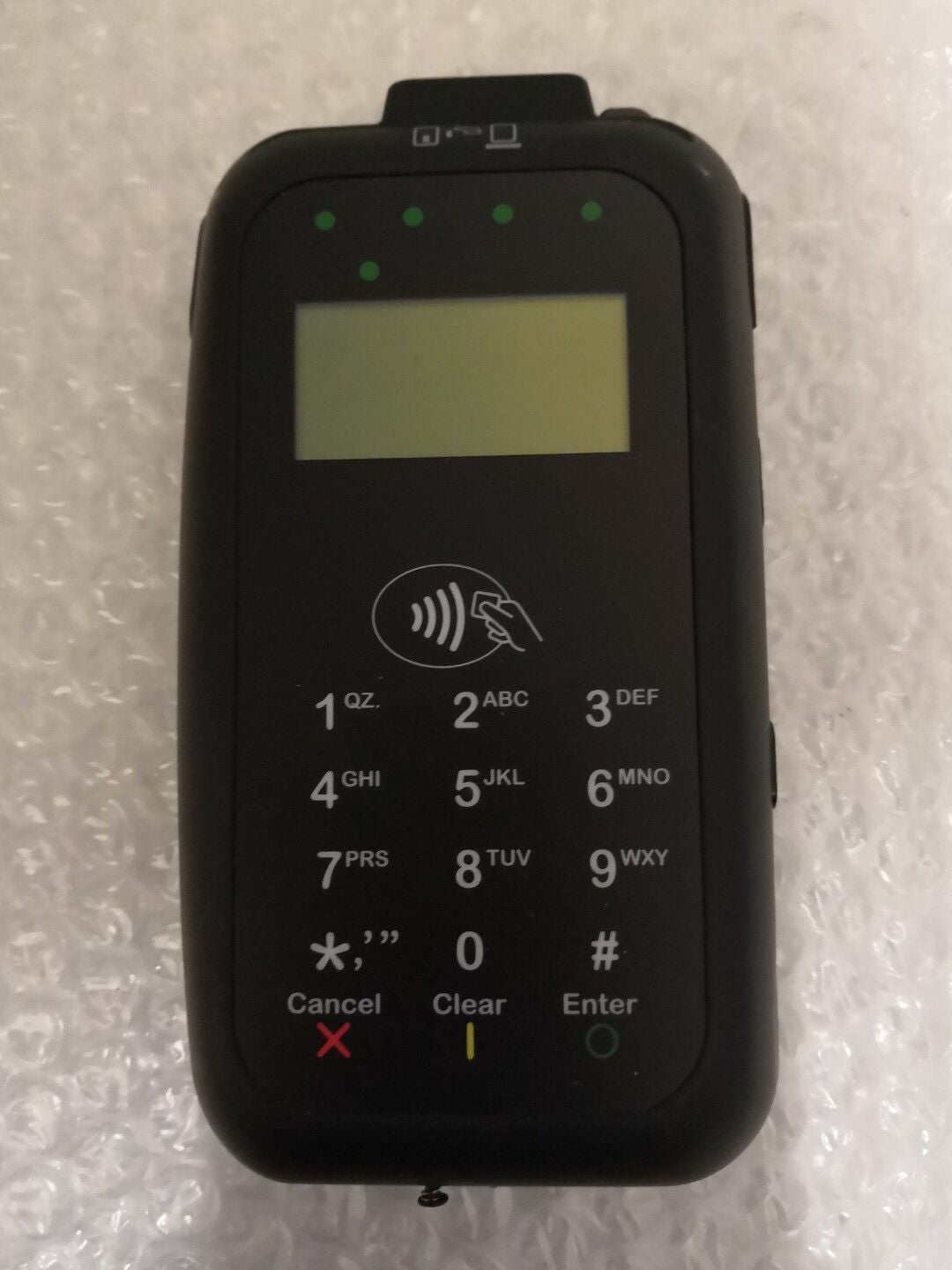 + NEW Verifone VX600 Bluetooth POS Card Reader Chip/Swipe LCD Keypad Scanner @@@