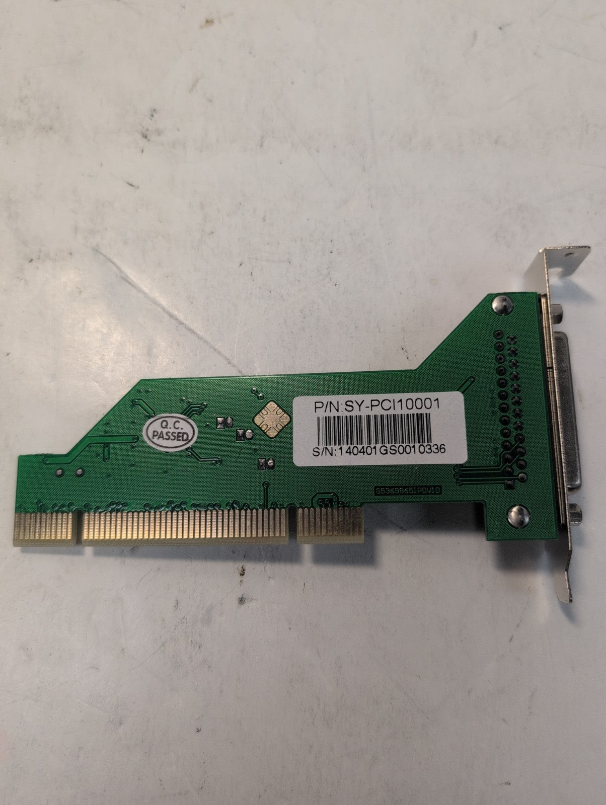 🔥 SYBA I/O Crest Single PCI Parallel Port DB25 card SY-PCI10001 MM-9865IP -