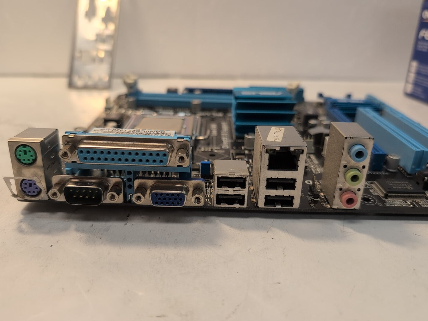 🔥 ASUS P5G41T-M LX Plus LGA 775 Intel G41 Micro ATX DDR3 Motherboard With CPU -