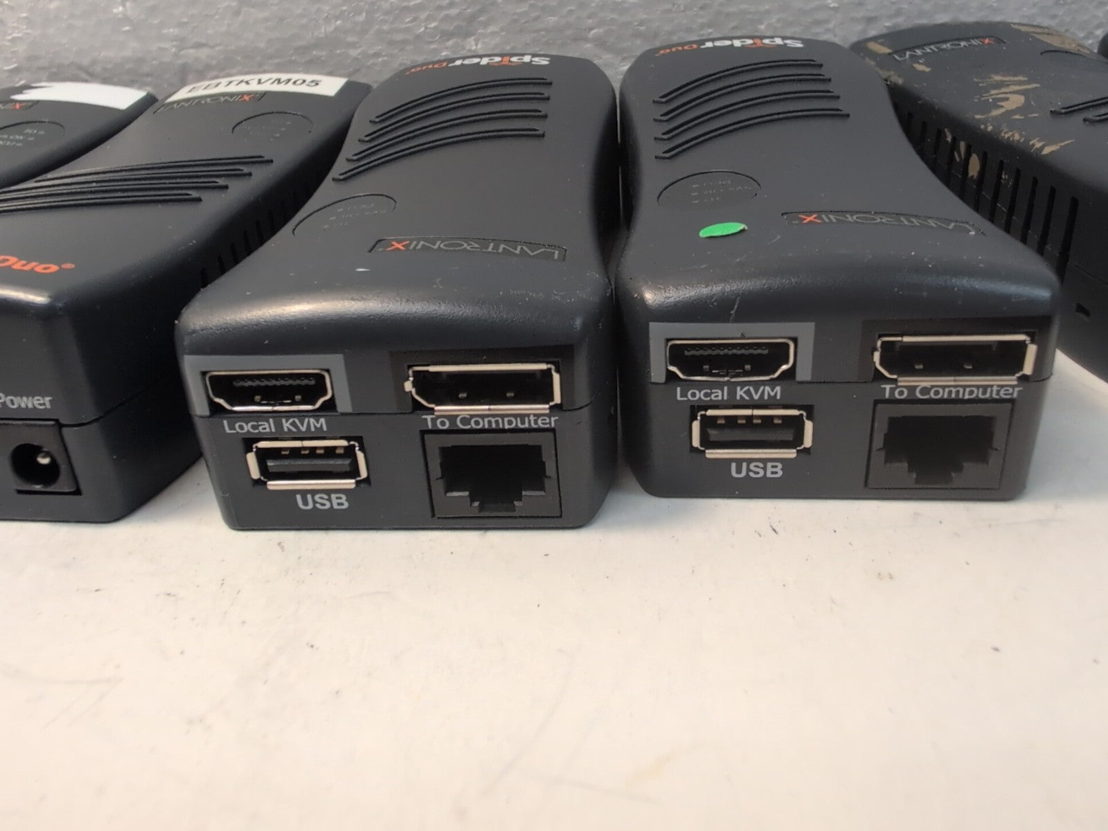 🔥 6x Lantronix Spider Duo SLSLP400USB USB SecureLinx KVM Switch (No AC) -