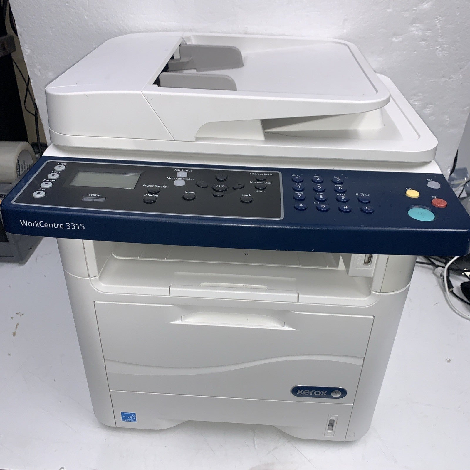 Nice ~ Xerox WorkCentre 3315 AIO Monochrome Laser Printer (low page count 18K)
