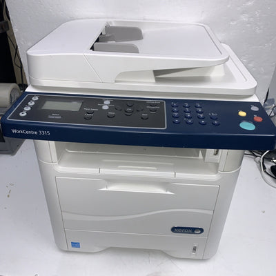Nice ~ Xerox WorkCentre 3315 AIO Monochrome Laser Printer (low page count 18K)
