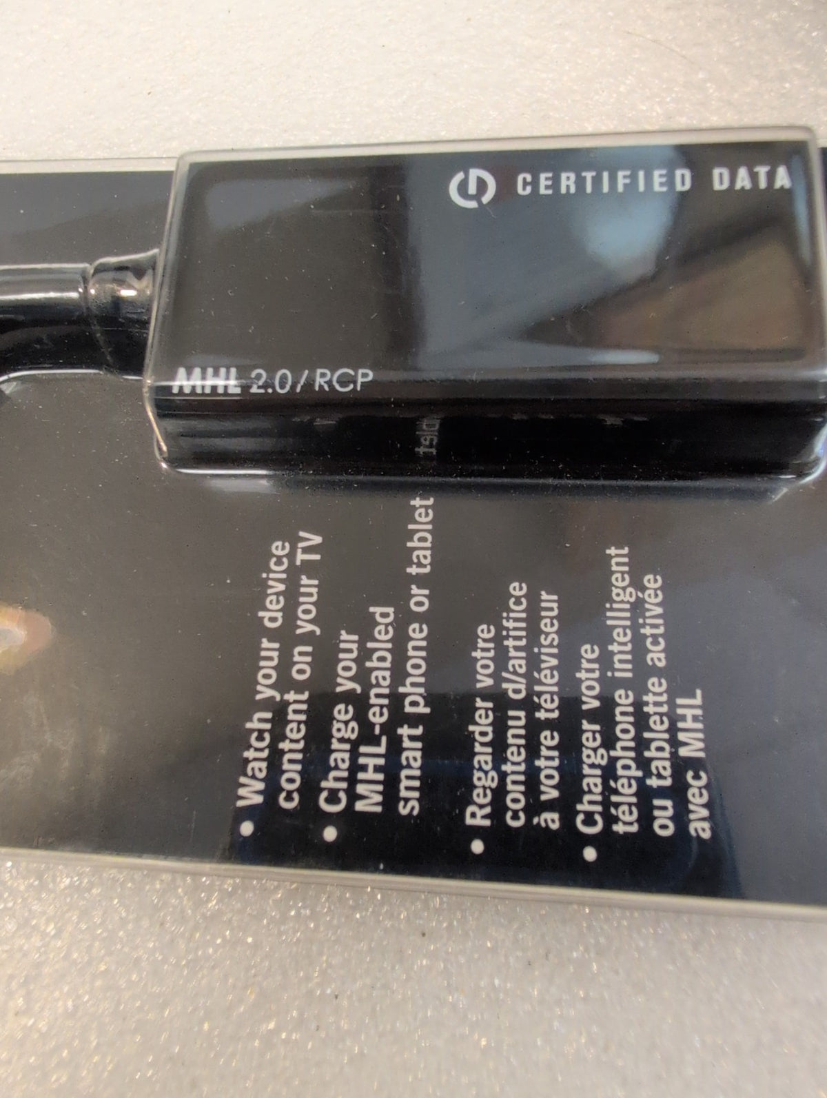 🎸 New Certified Data MHL 2.0 Micro USB to HDMI Adapter GUT-1011 for TV Sealed