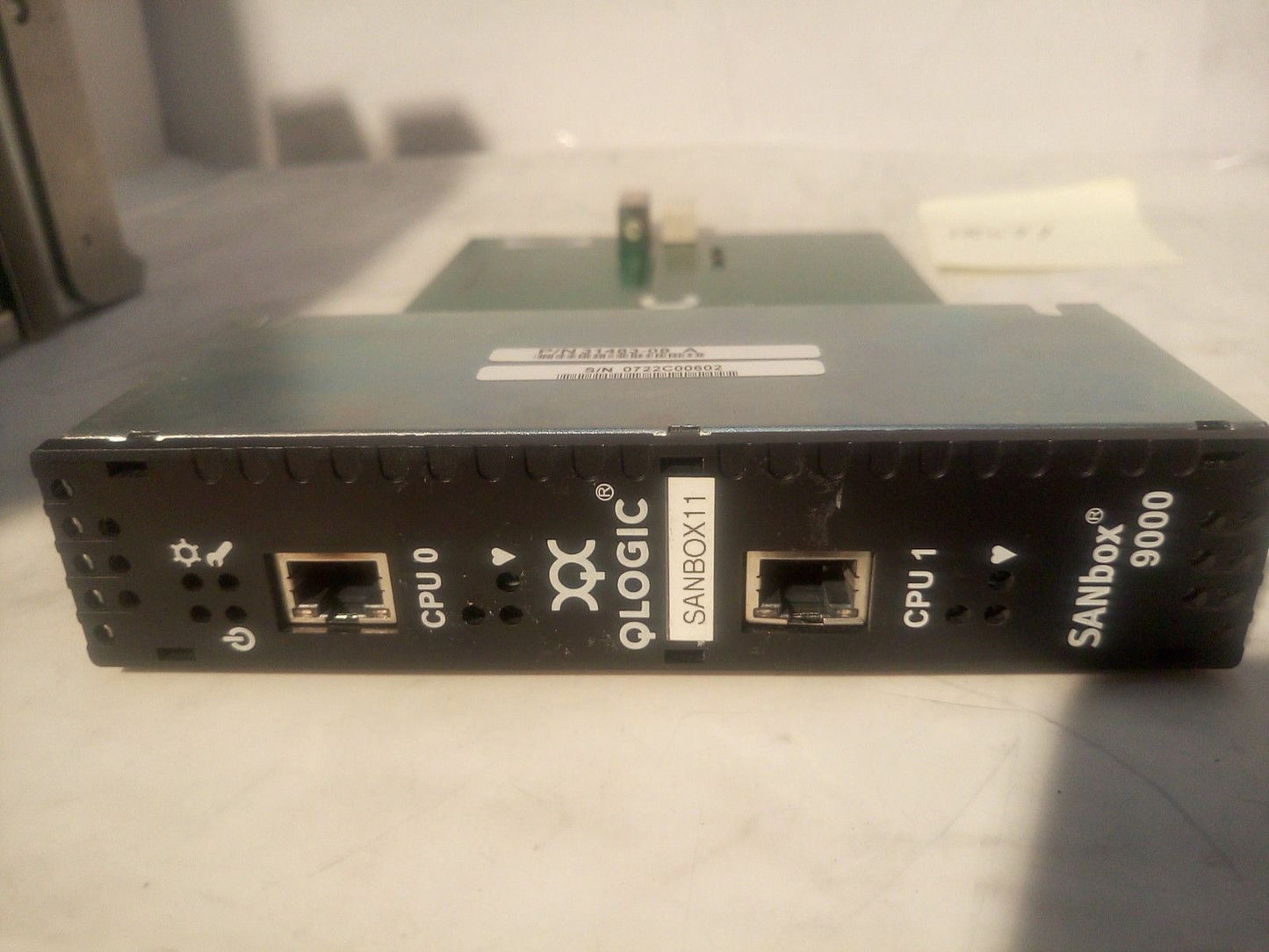 * QLOGIC MAINTENANCE PANEL FOR SANBOX 9000 20466-02 31695-03 31483-08