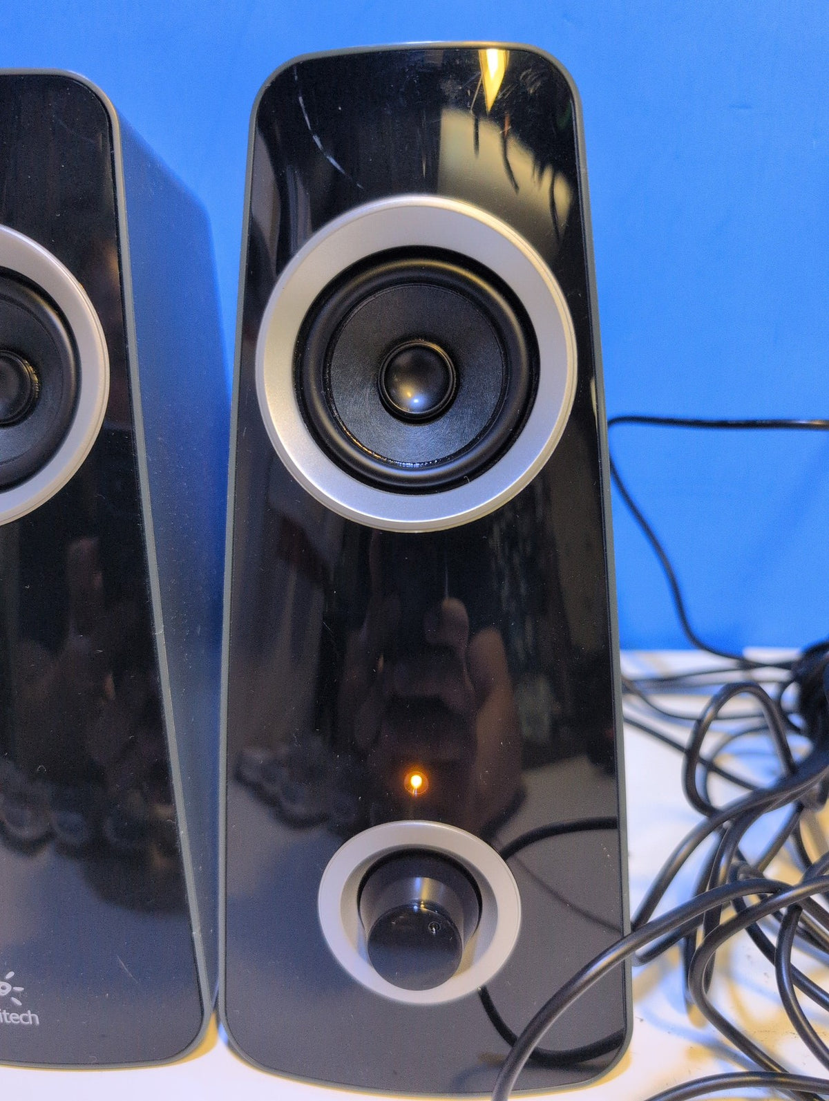 🎸 Logitech Z320 2.0 Stereo Computer Speaker System Black/Gray Wired Tested
