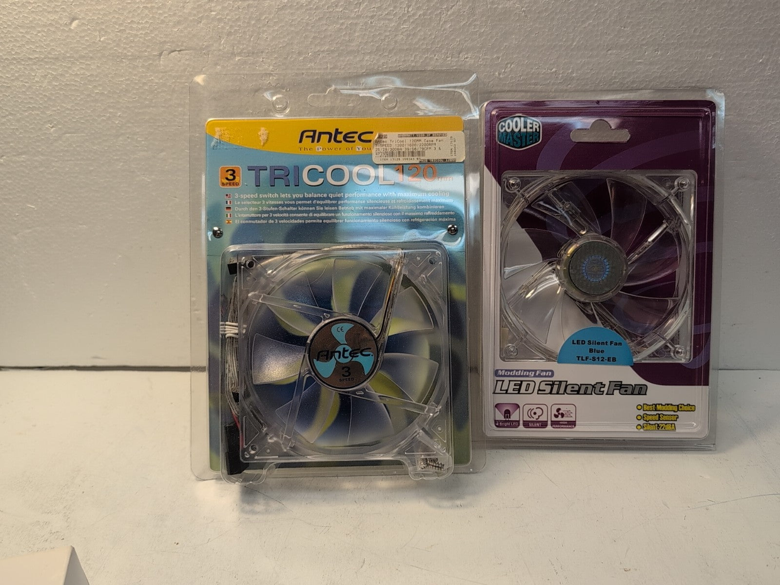 🔥 2x NEW 120MM 3 PIN COMPUTER CASE FAN 120x120x25mm -