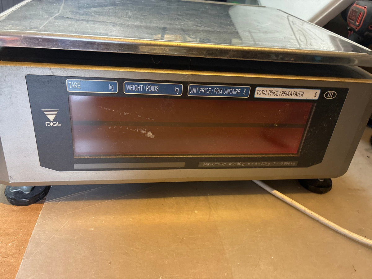 🔥 DIGI SM-720B Commercial Price Computing Scale w/ Label Printer - Parts