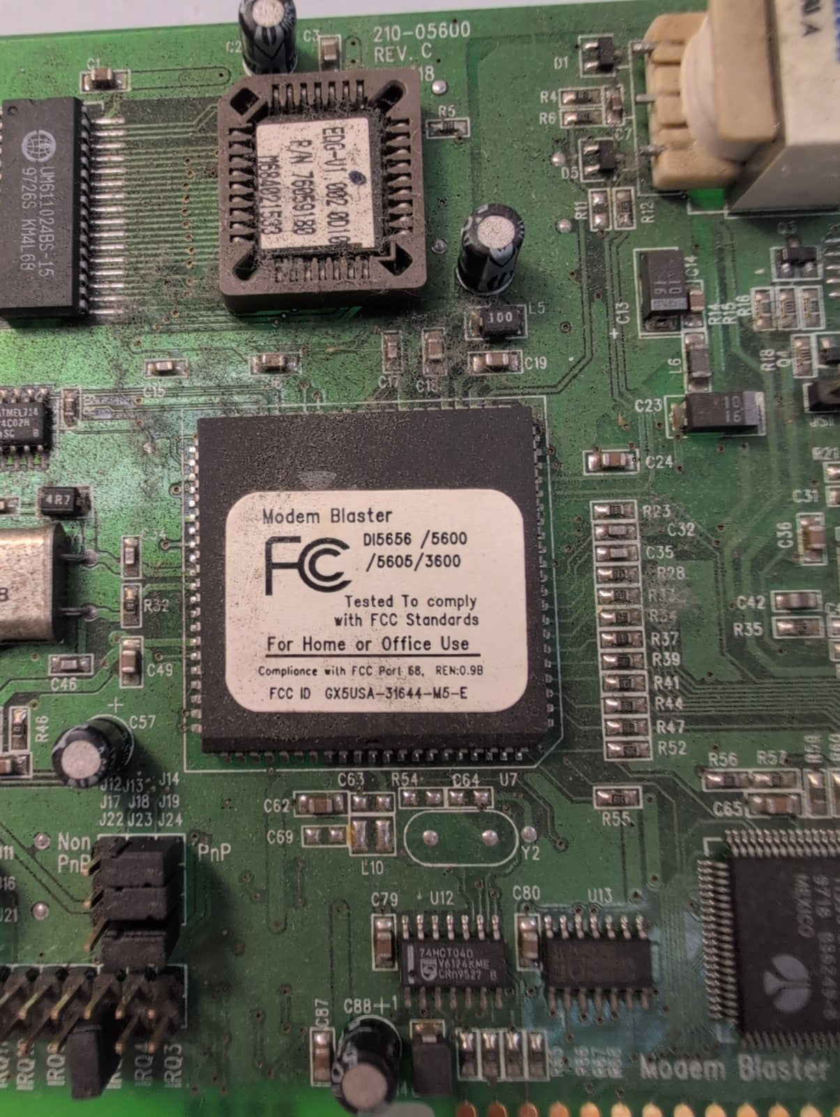 🔥  ISA Modem Sound Blaster Card DI5656/5600 -