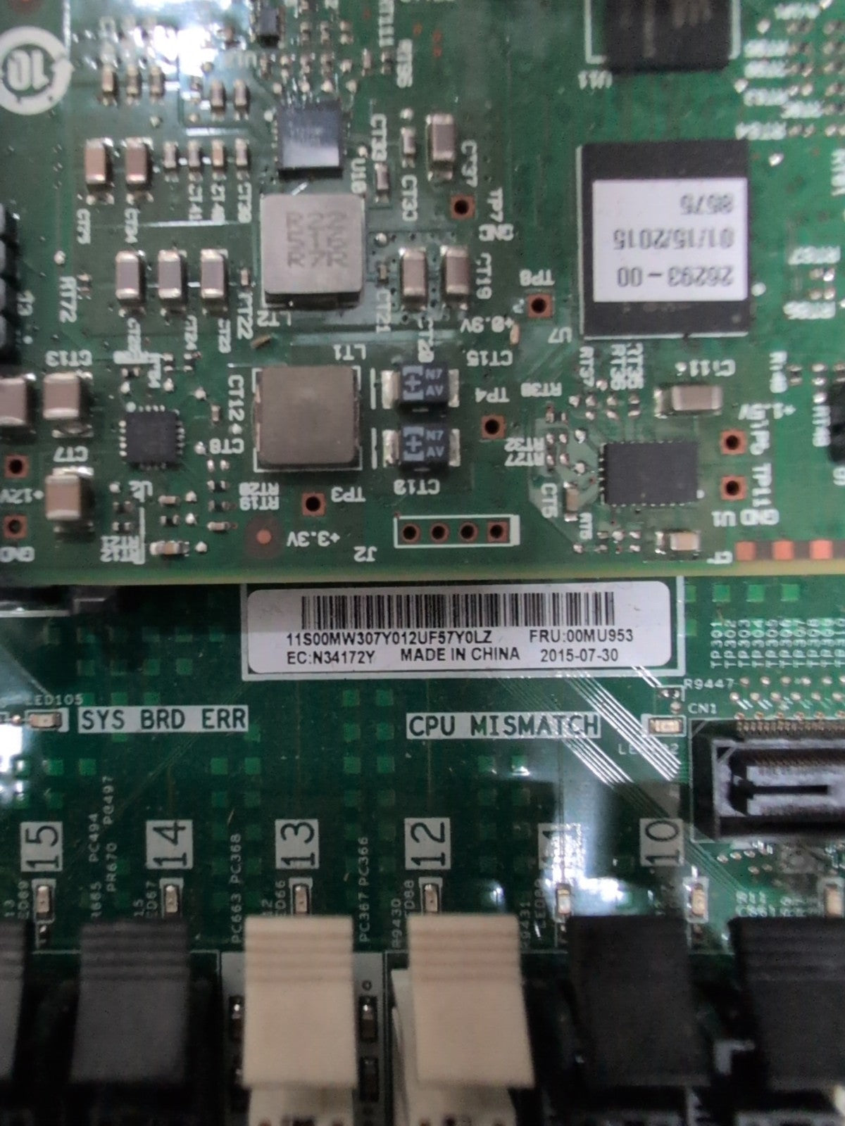 🔥 IBM 00MU953 2x LGA2011-3 E5-2620 V3 CPU for Lenovo X3650 M5 DDR4 Motherboard-