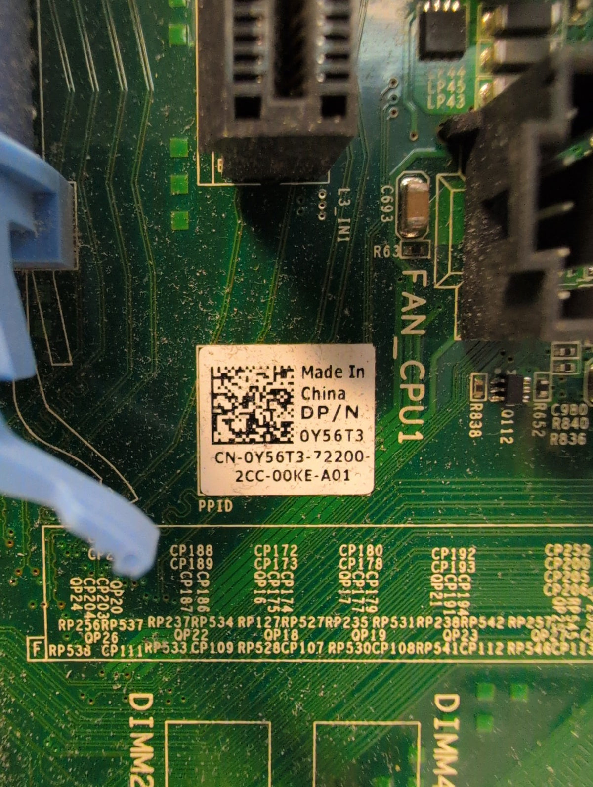 🎸 Dell 0Y56T3 Dual Socket LGA2011 Server Motherboard w/ 2x Xeon E5-2630